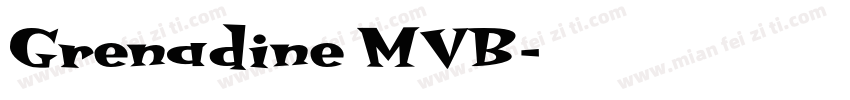 Grenadine MVB字体转换